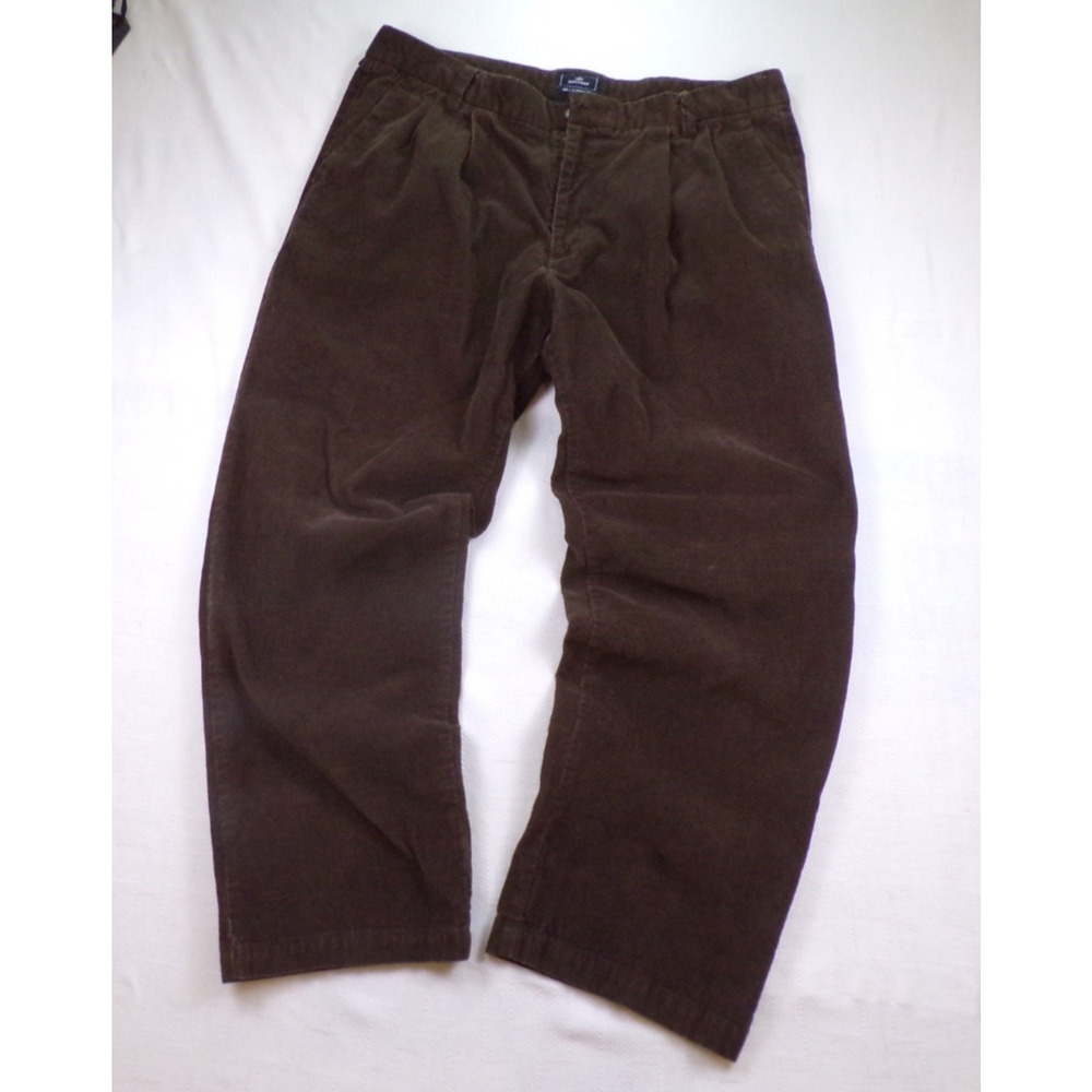 Dockers D3 Brown Corduroy Pants 38x30 Pleated Grandpacore Y2K Streetwear Work